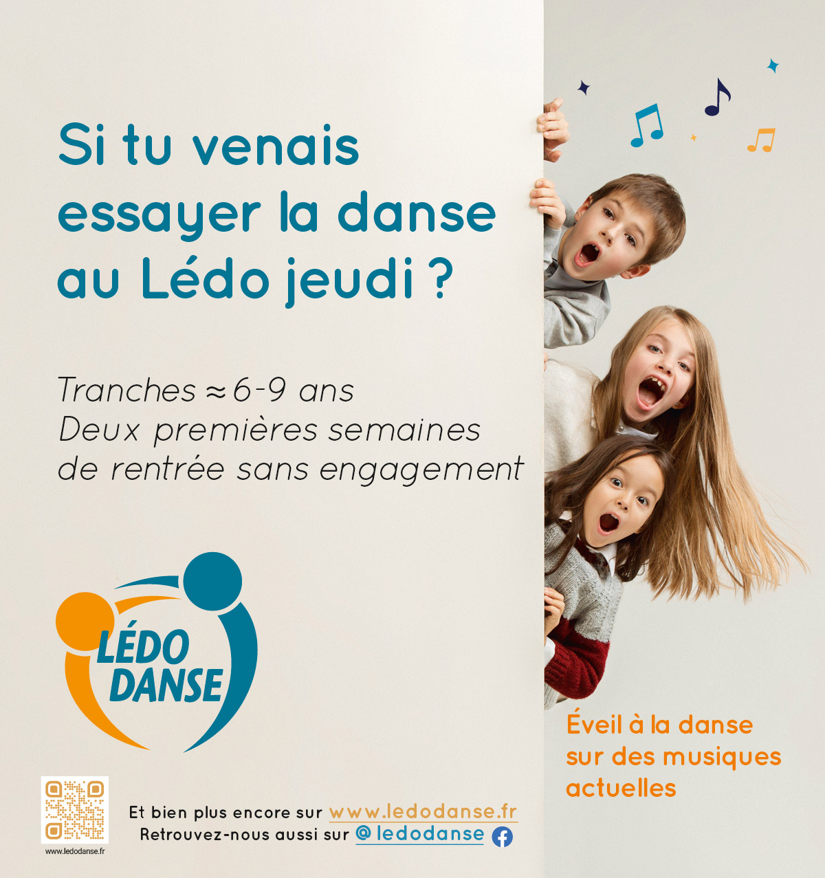 danse enfants à Lédodanse