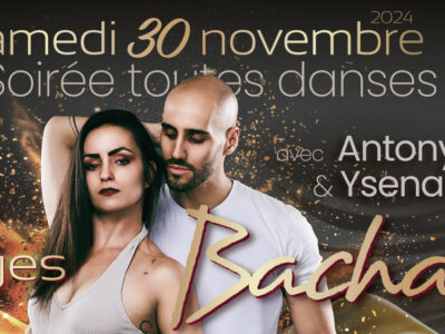 Première grande soirée de l’année à Juraparc et 4 stages Bachata avec Antony et Ysenah !